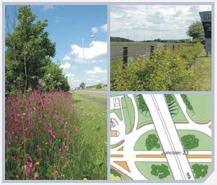 A580 landscape masterplan improvements, St. Helens