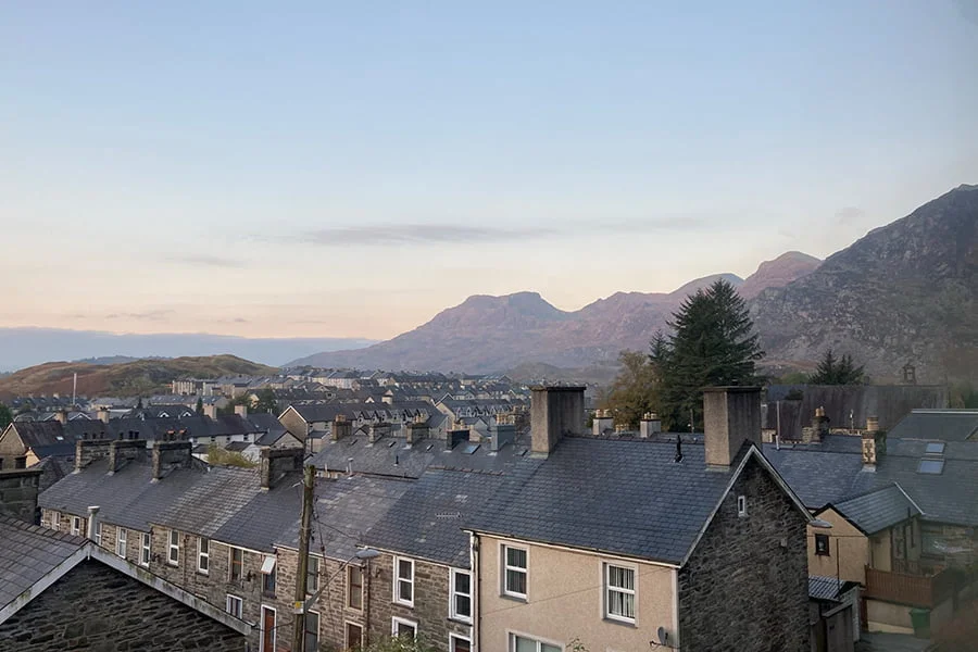 Katie's 5k Every Day - View from my new office in Snowdonia