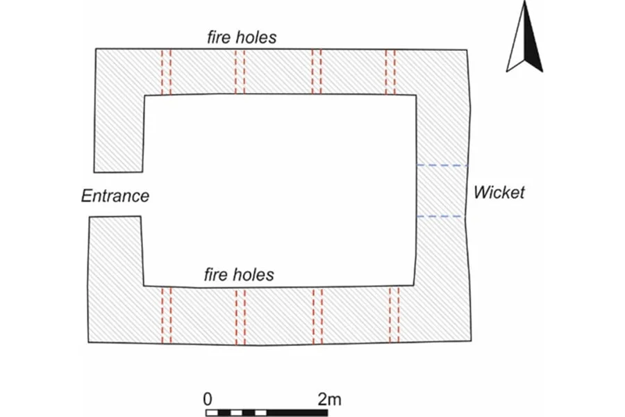 Diseworth Brick Kiln Layout