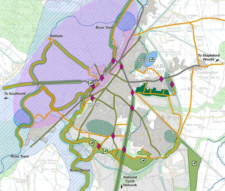 Newark & Sherwood Green Infrastructure - Tep - The Environment 